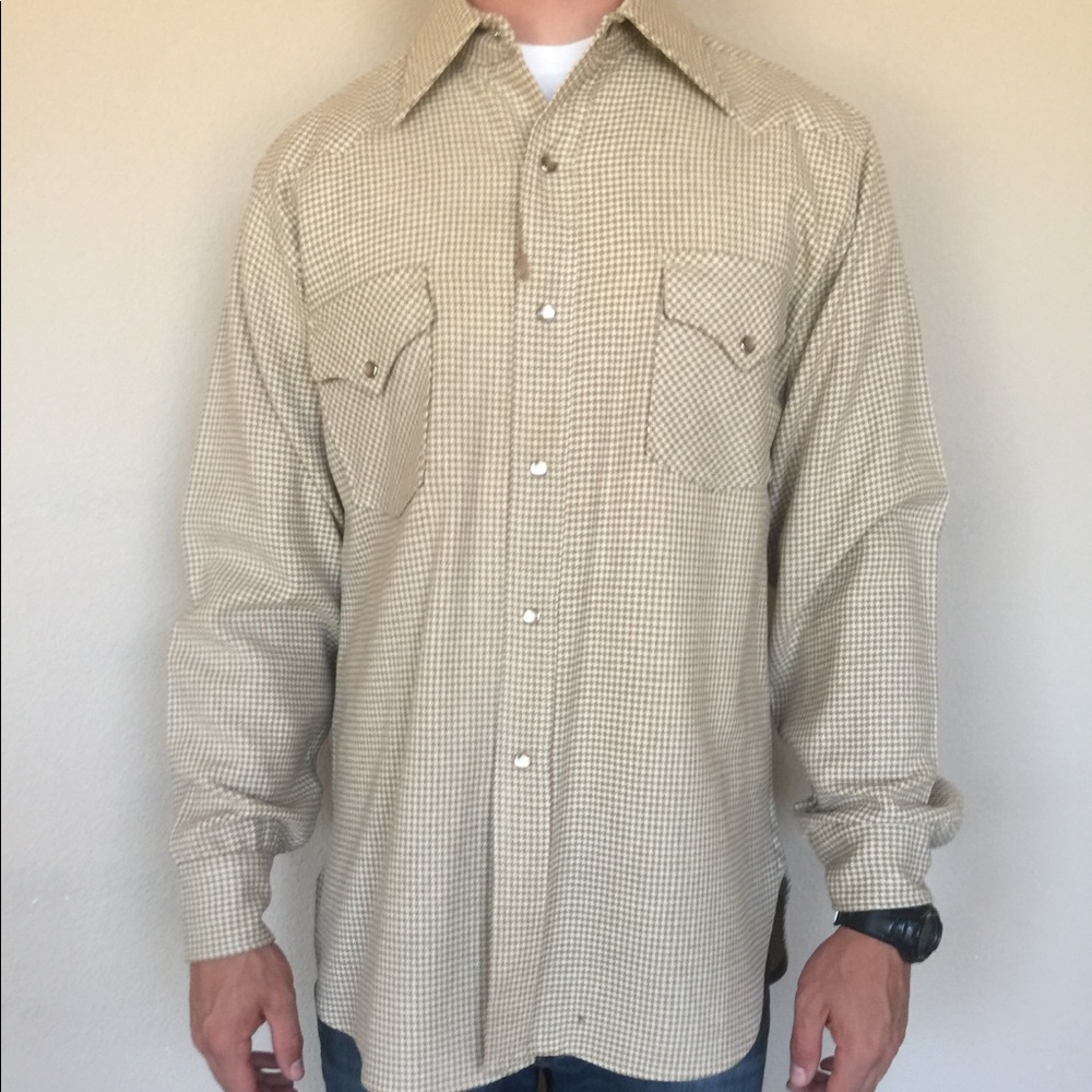Vintage Wool Pendleton Western Shirt